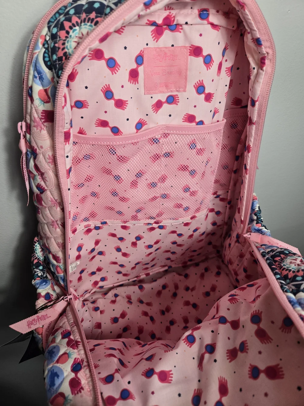 Vera Bradley Luna’s Medallion Campus Backpack Harry Potter Luna Lovegood NWT